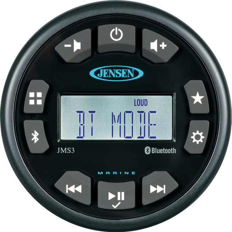 JENSEN JMS3RTL AM/FM/USB Bluetooth Stereo