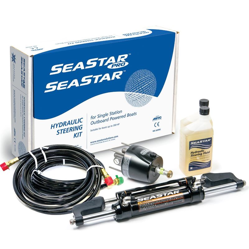 SeaStar Pro Hydraulic Steering Systems With Hoses