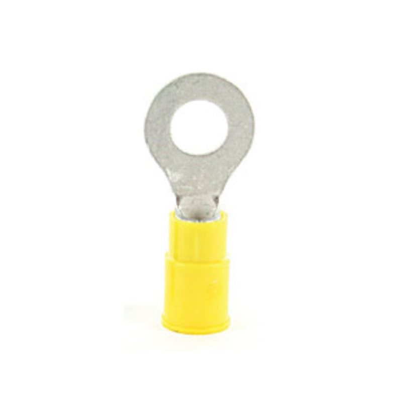 Yellow Ring Terminals for 12-10 Gauge Wire 