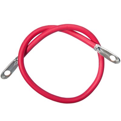 SIERRA MARINE BC88543 RED BATTERY CABLE, 2 GAUGE X 4 FEET LONG