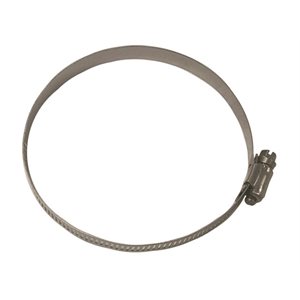 MARINE FASTENERS #72 3 INCH TO 5 INCH O.D. STAINLESS STEEL HOSE CLAMP - SOLD AS EACH