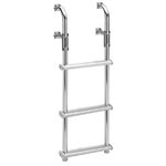 GARELICK 18018 3 STEP COMPACT TRANSOM BOARDING LADDER