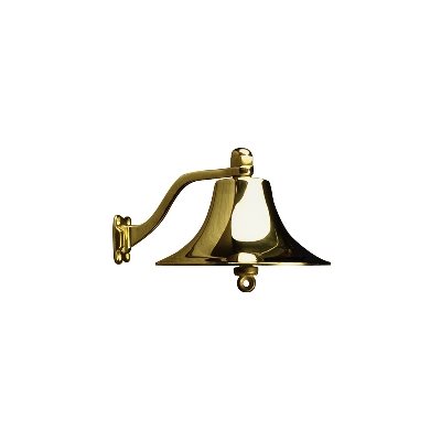 WHITECAP S-0609 POLISHED BRASS BELL