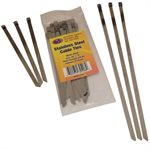 WESTERN PACIFIC 30424 20 INCH STAINLESS STEEL CABLE TIE 50 PACK