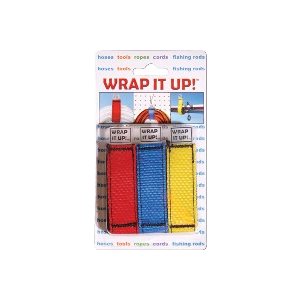 AIRHEAD WR-123 WRAP IT UP! ROPE & CORD ORGANIZER (RED YELLOW & BLUE)