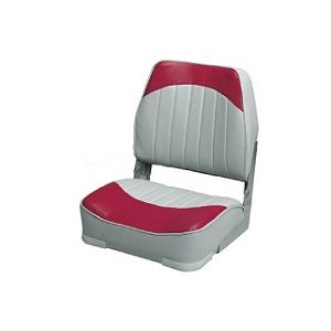 WISE WD734PLS-661 GREY & RED FISHING CHAIR
