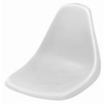WISE WD140LS-710 WHITE POLY FISHING CHAIR