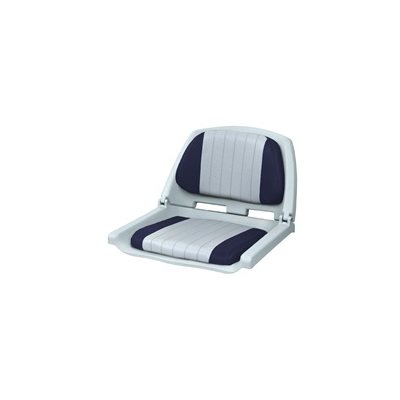 WISE WD139LS-014 WHITE WITH NAVY CUSHION FISHING CHAIR
