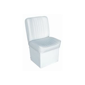 WISE WD1414P-710 WHITE JUMP SEAT - (SOLD AS EACH)