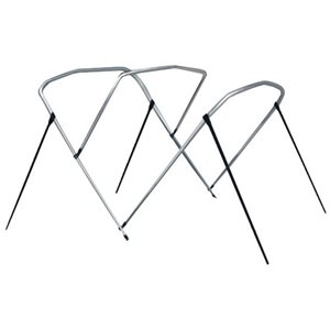 CARVER 55602 3-BOW BIMINI FRAME ONLY FOR BOATS WITH 67-72in BEAM