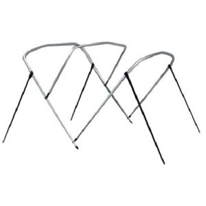 CARVER 55603 3-BOW BIMINI FRAME ONLY FOR BOATS WITH 73-78in BEAM