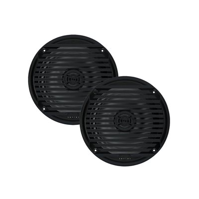 JENSEN MS6007BR Black 6-1 / 2" Coaxial Speakers