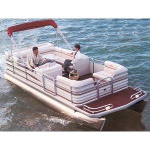 CARVER 77622S-11 22'6in PONTOON BOAT COVER - (PONTOONS WITH FRONT PORCH)