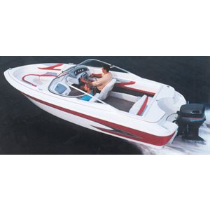 CARVER 77014 V-HULL OUTBOARD BOAT COVER FOR BOATS 14'6 x 74in