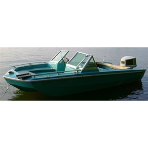 CARVER 72015P-10 TRI HULL OUTBOARD BOAT COVER FOR BOATS 15'6 x 75in