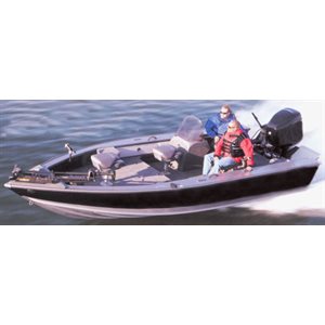 CARVER 72216 V-HULL FISHING BOAT COVER FOR BOATS16'6in