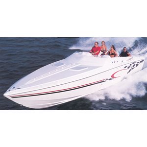 CARVER 74326S-11 PERFORMANCE BOAT COVER FOR BOATS 26'6" x 102in