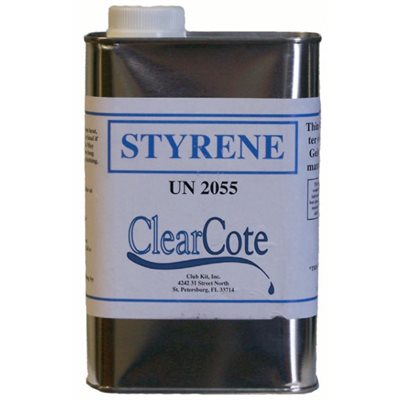 CLEAR COTE 131410 STYRENE - QUART