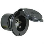 MARINCO 150BBI BLACK ONBOARD CHARGER INLET