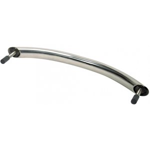 WHITECAP S-7092P 18 INCH STAINLESS STEEL HANDRAIL WITH STUDS