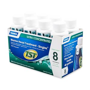 CAMCO 41361 TST MARINE HEAD TREATMENT - 8 PACK OF 4oz BOTTLES